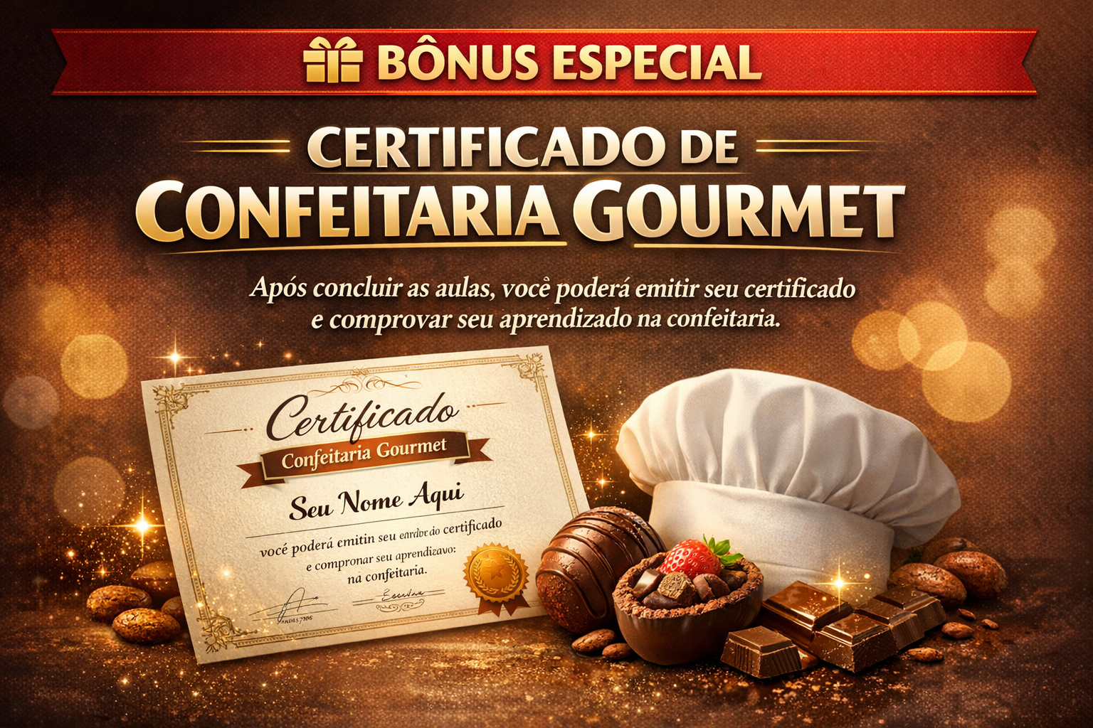 Certificado de Confeitaria Gourmet